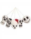 Felt skulls