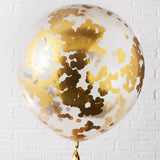 Giant Gold Confetti Balloon